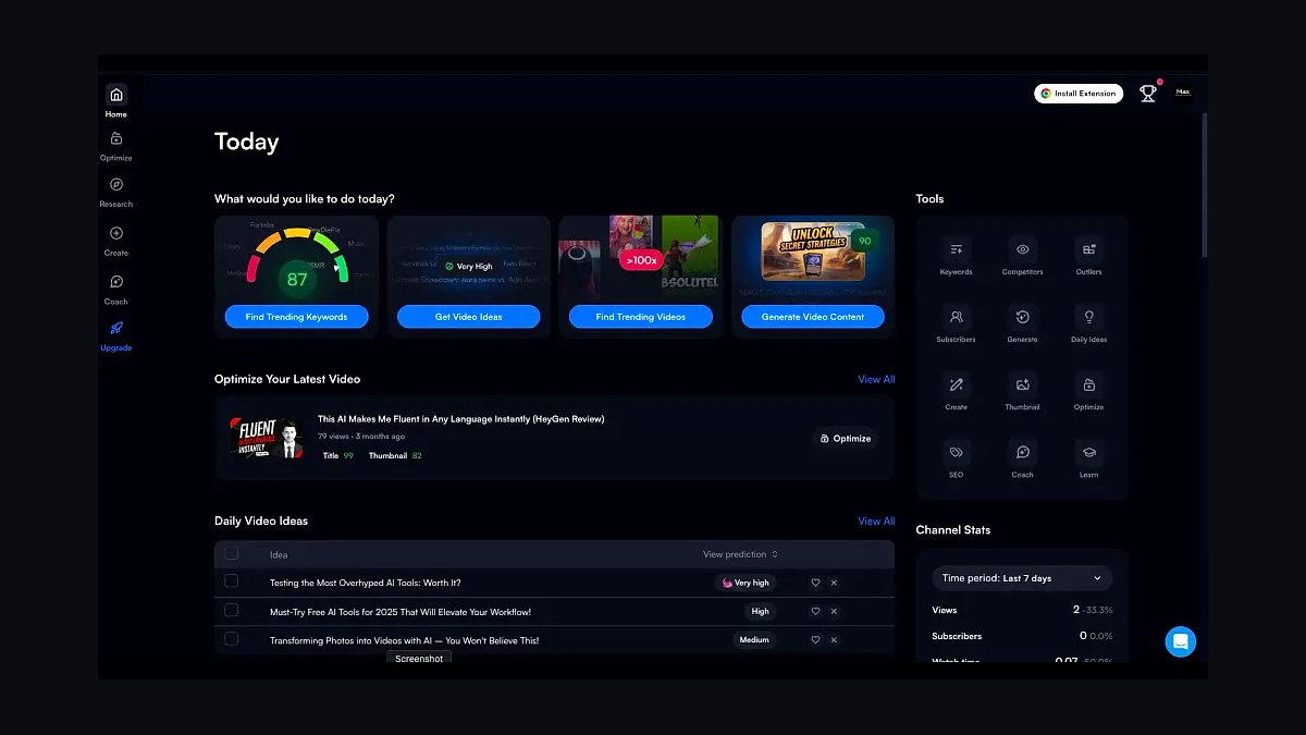 The 10 Best AI Tools for YouTube Optimization in 2027