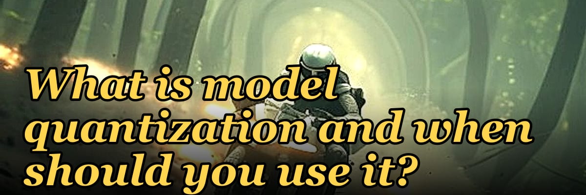 What is model quantization and when should you use it?