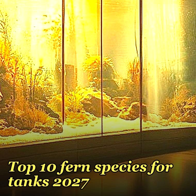 Top 10 fern species for tanks 2027