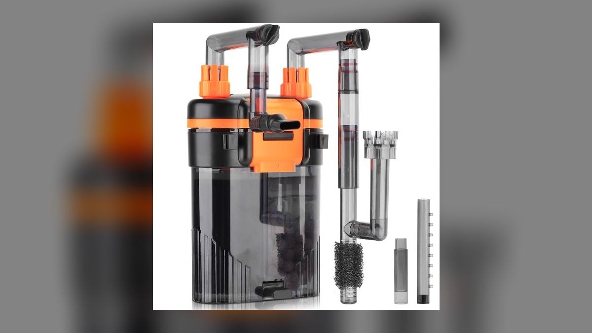 What is the best quiet canister filter for a 40-gallon breeder tank in a bedroom — figure 2