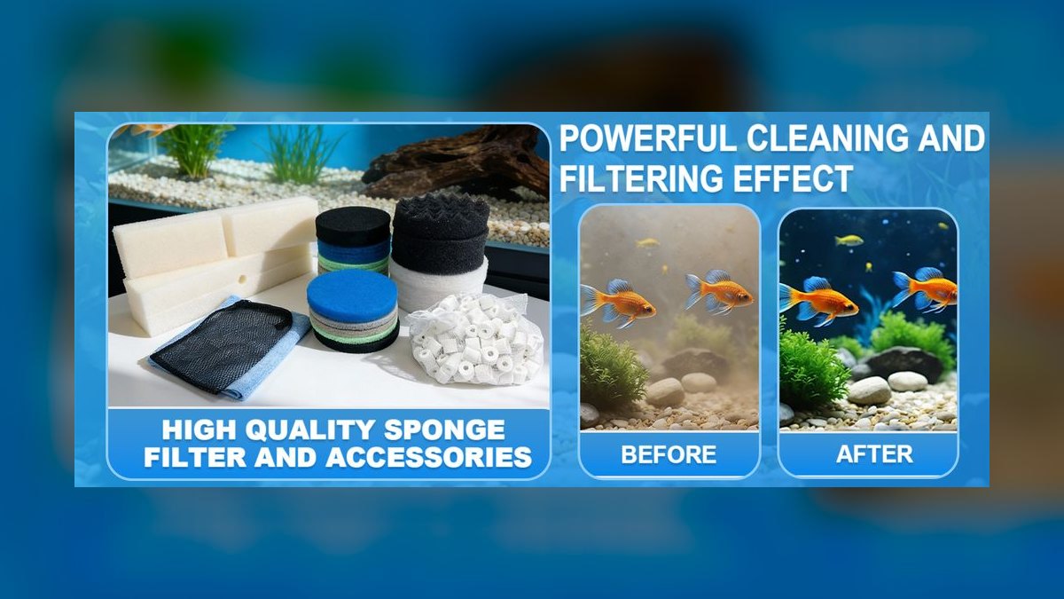 How often should I replace the filter media in a sponge filter for a fry tank — figure 5
