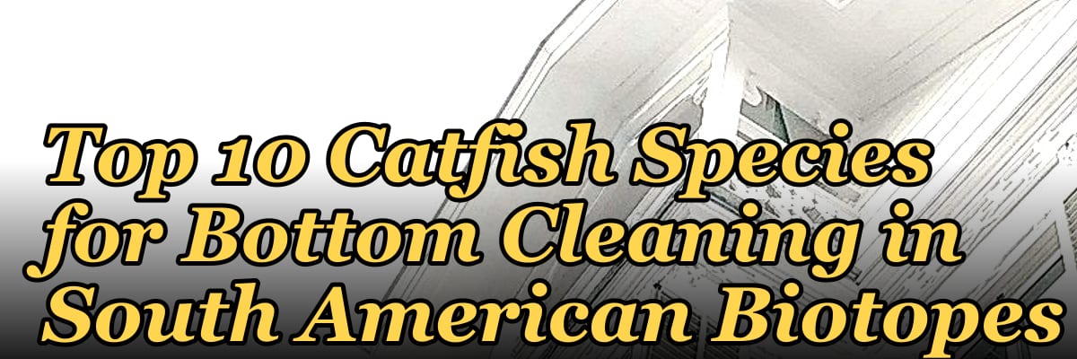Top 10 Catfish Species for Bottom Cleaning in South American Biotopes