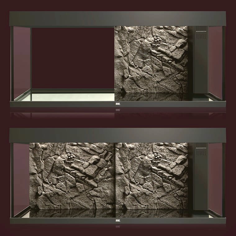 Juwel 3D Background (Stone Grey)