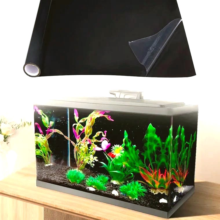 Vinyl: Aquarium Vinyl Background (Black)