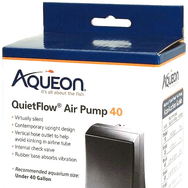 Aqueon QuietFlow Air Pump (20–40 Gallon)