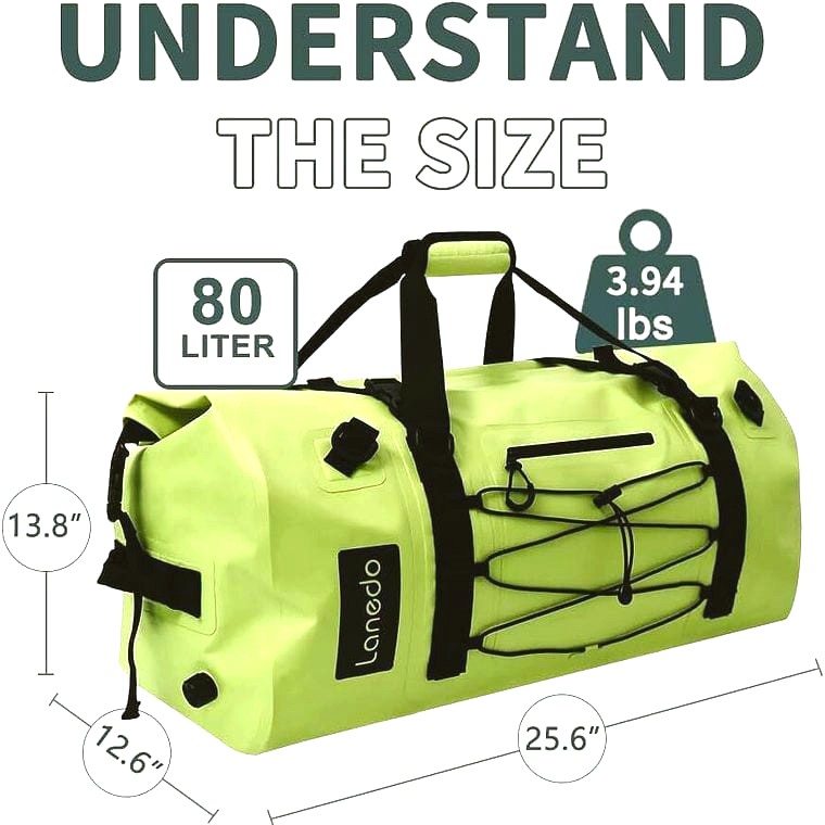 Fish Bag Pro 8-Gallon Transport Bag with Roll-Top Closure