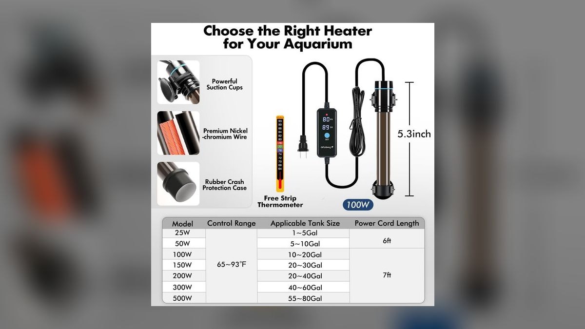 Top 10 Aquarium Heaters for Freshwater Tanks Under 50 Gallons in 2027 — figure 8