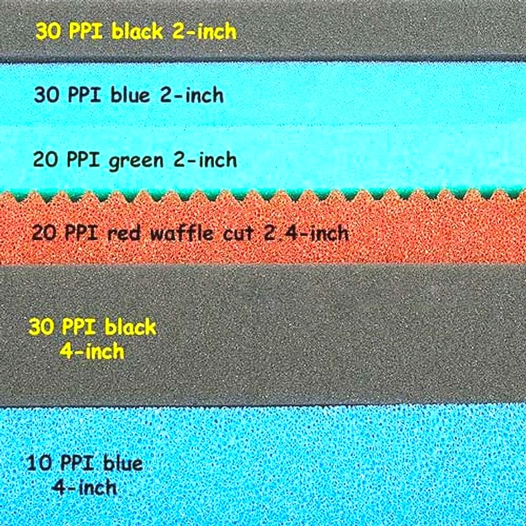 Poret Foam Sponge Filter (Customizable)