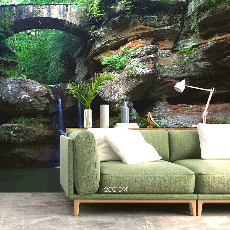 Nature's Image 3D Rock Wall Background
