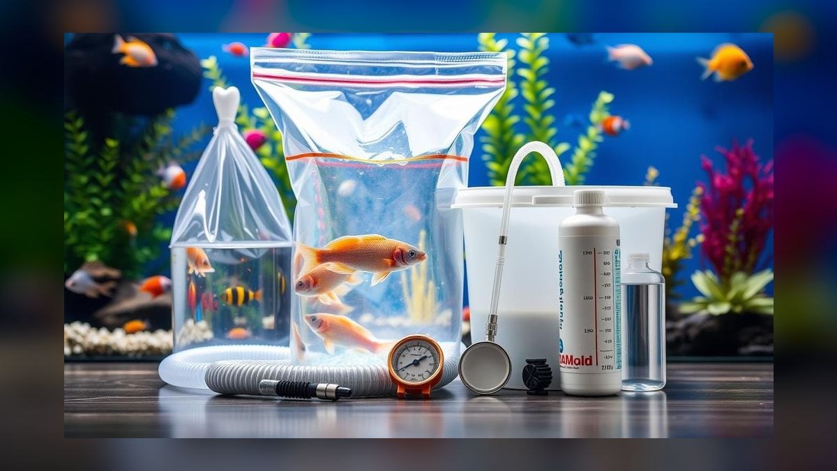 How do you acclimate new fish to an aquarium?