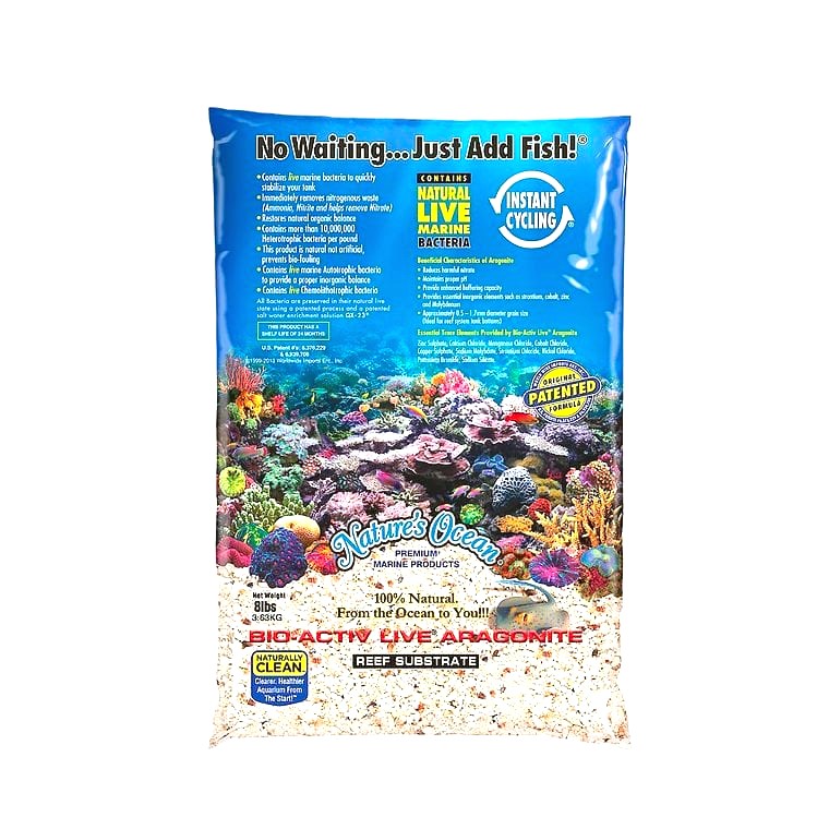 Nature's Ocean Bio-Active Live Sand bag