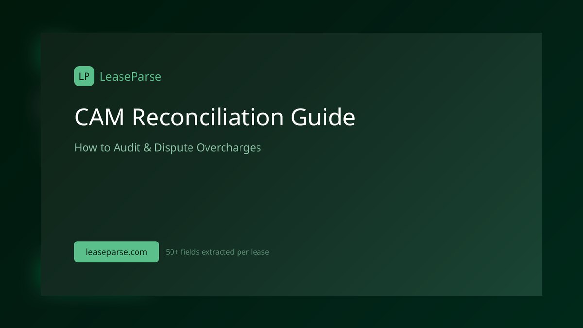How Do I Audit My CAM Reconciliation to Claw Back Overcharges — figure 3