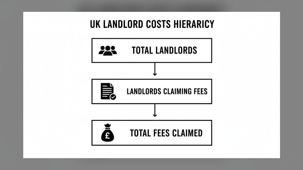 How do I budget for the landlord's construction management fees in a buildout in 2027 — figure 2