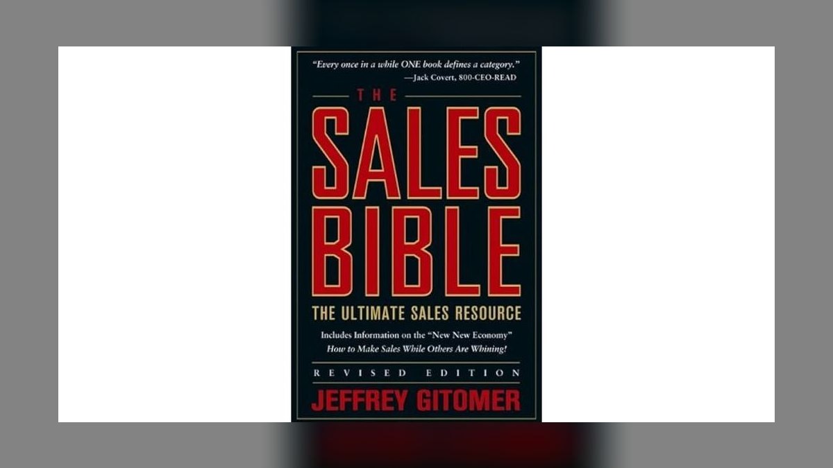 The Sales Bible by Jeffrey Gitomer — Cliff Notes Summary & Key Takeaways — figure 1