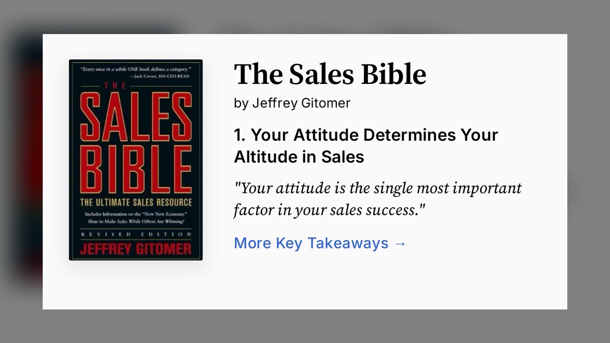 The Sales Bible by Jeffrey Gitomer — Cliff Notes Summary & Key Takeaways — figure 9