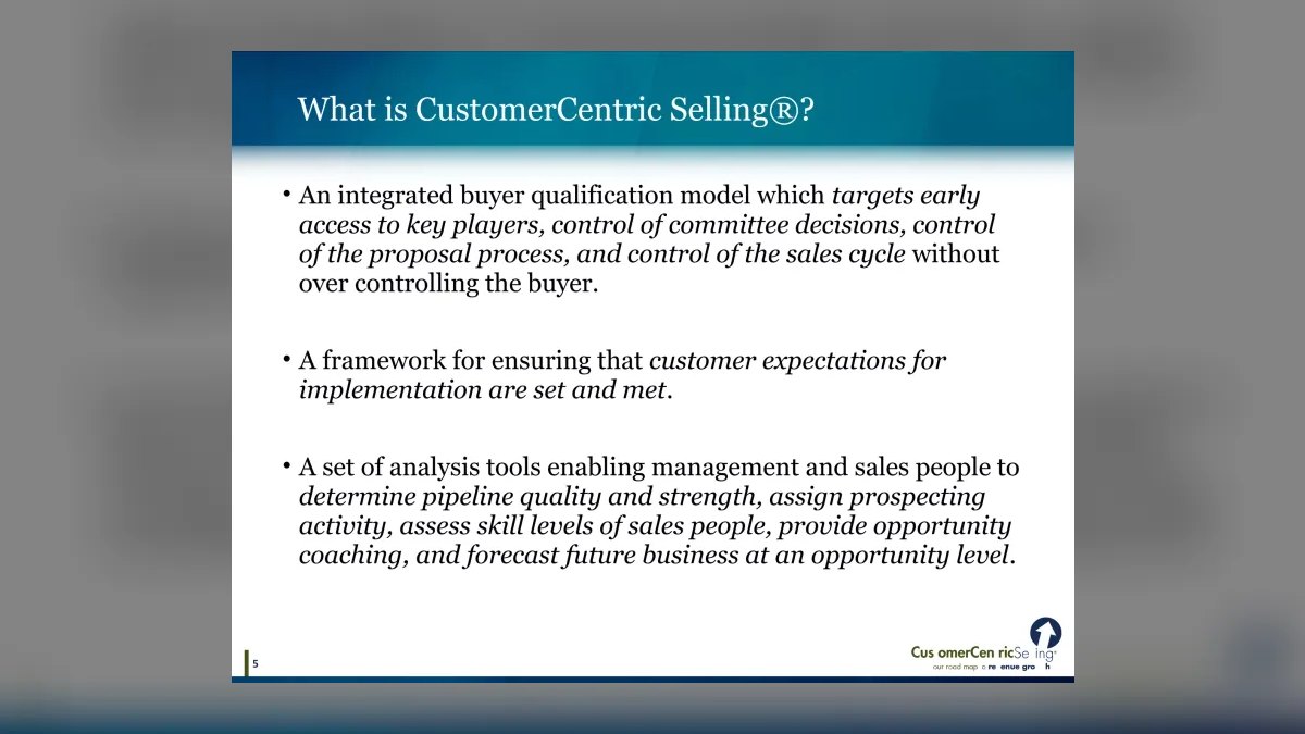 CustomerCentric Selling by Michael Bosworth — Cliff Notes Summary & Key Takeaways