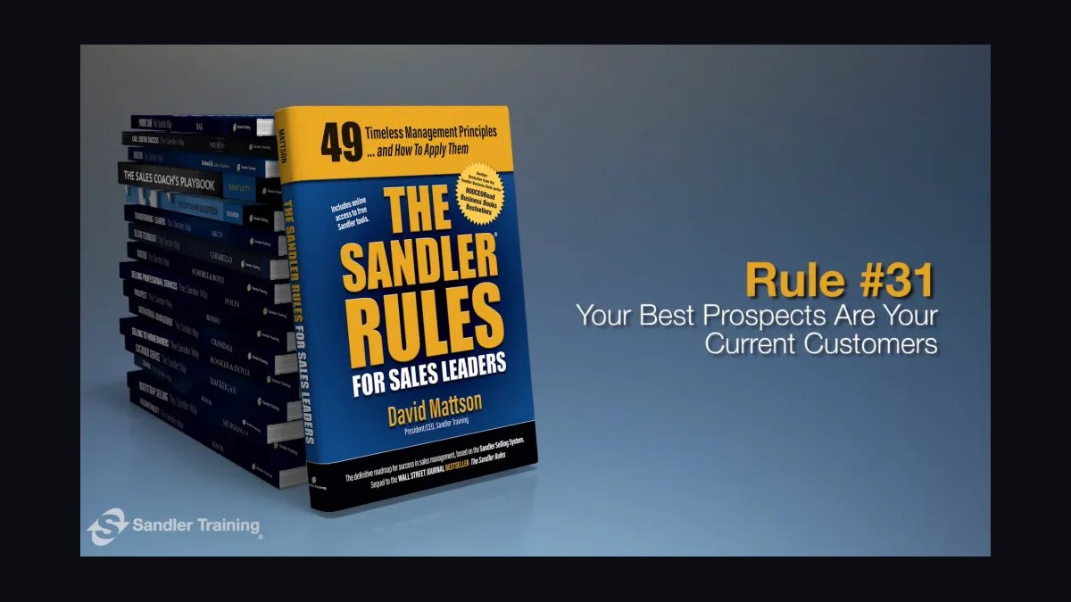 The Sandler Rules by David Mattson — Cliff Notes Summary