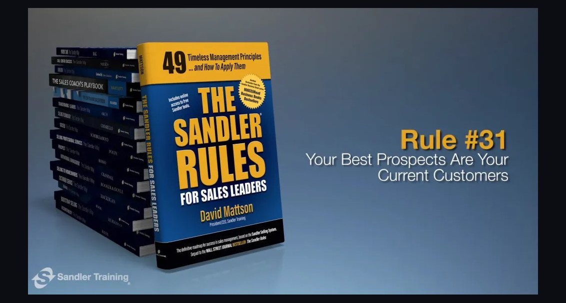 The Sandler Rules by David Mattson — Cliff Notes Summary
