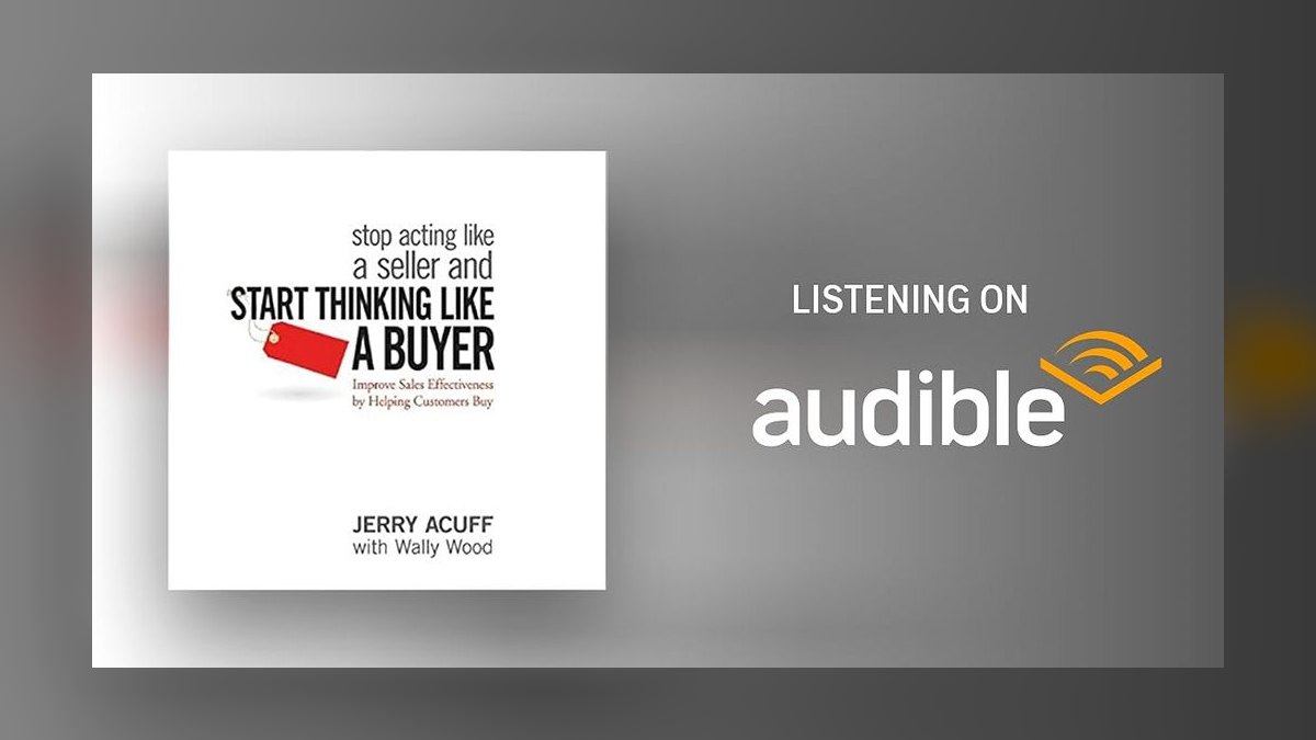 Stop Acting Like a Seller by Jerry Acuff — Cliff Notes Summary