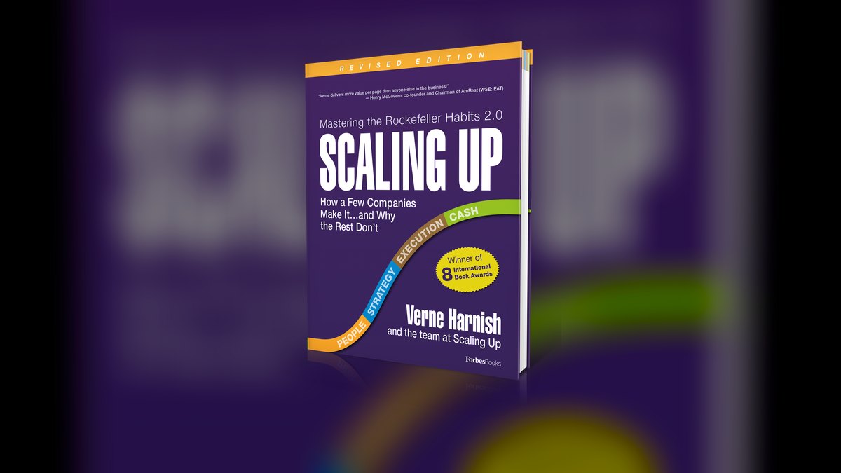 Scaling Up by Verne Harnish — Cliff Notes Summary for Sales Leaders