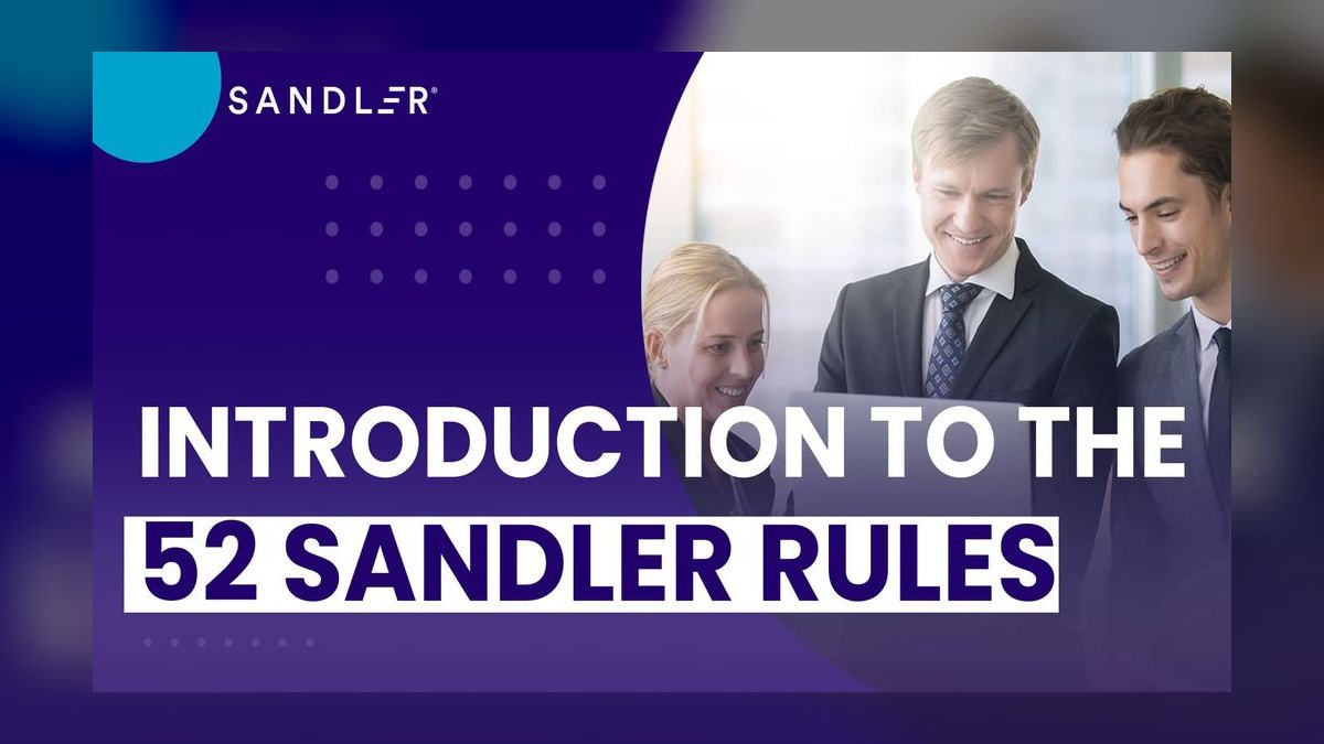 The Sandler Rules for Sales Leaders by David Mattson — Cliff Notes Summary — figure 5