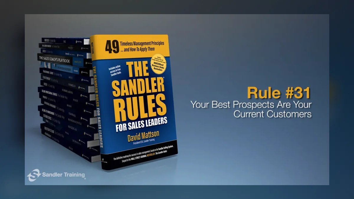 The Sandler Rules for Sales Leaders by David Mattson — Cliff Notes Summary
