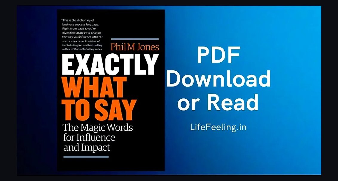 Exactly What to Say by Phil M. Jones — Cliff Notes Summary for Sellers