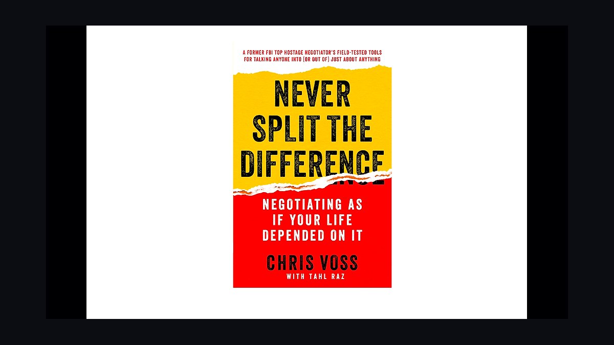Never Split the Difference by Chris Voss — Cliff Notes Summary