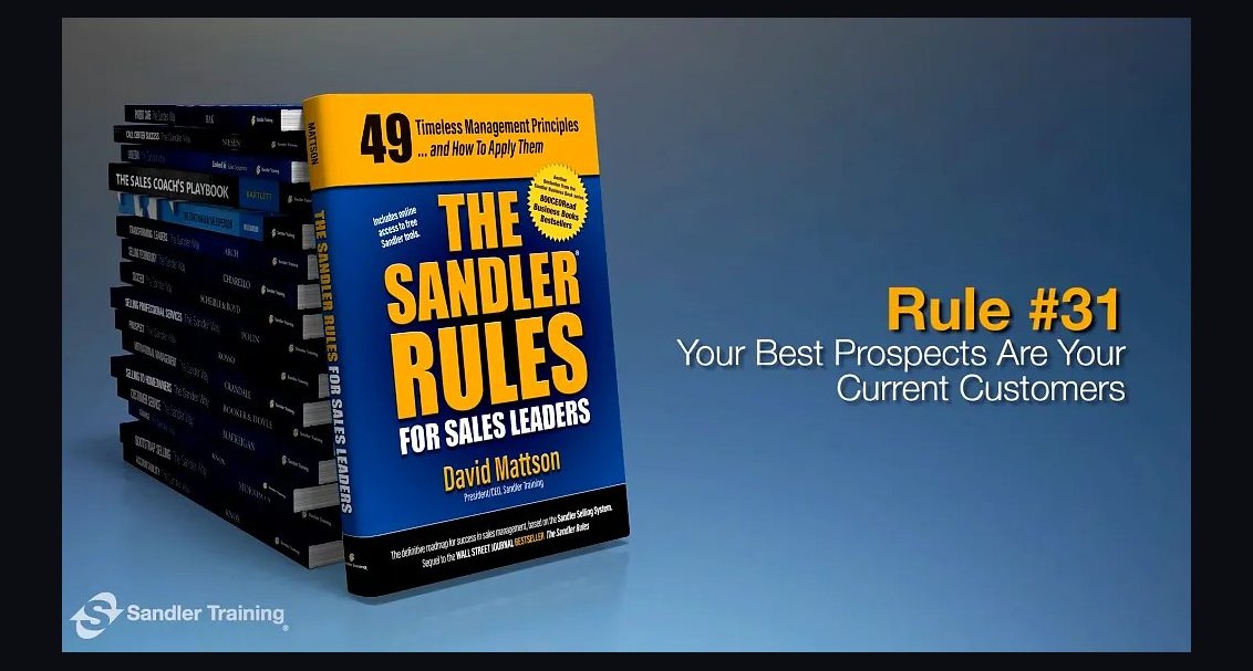 The Sandler Rules by David Sandler — Cliff Notes Summary