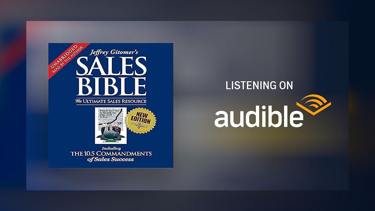 The Sales Bible by Jeffrey Gitomer — Cliff Notes Summary — figure 1