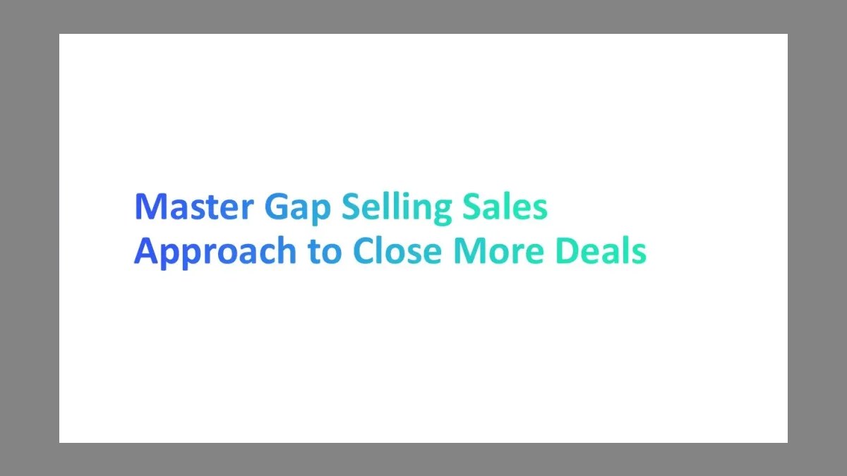 How does *Gap Selling* help you close more deals in a recession in 2027?