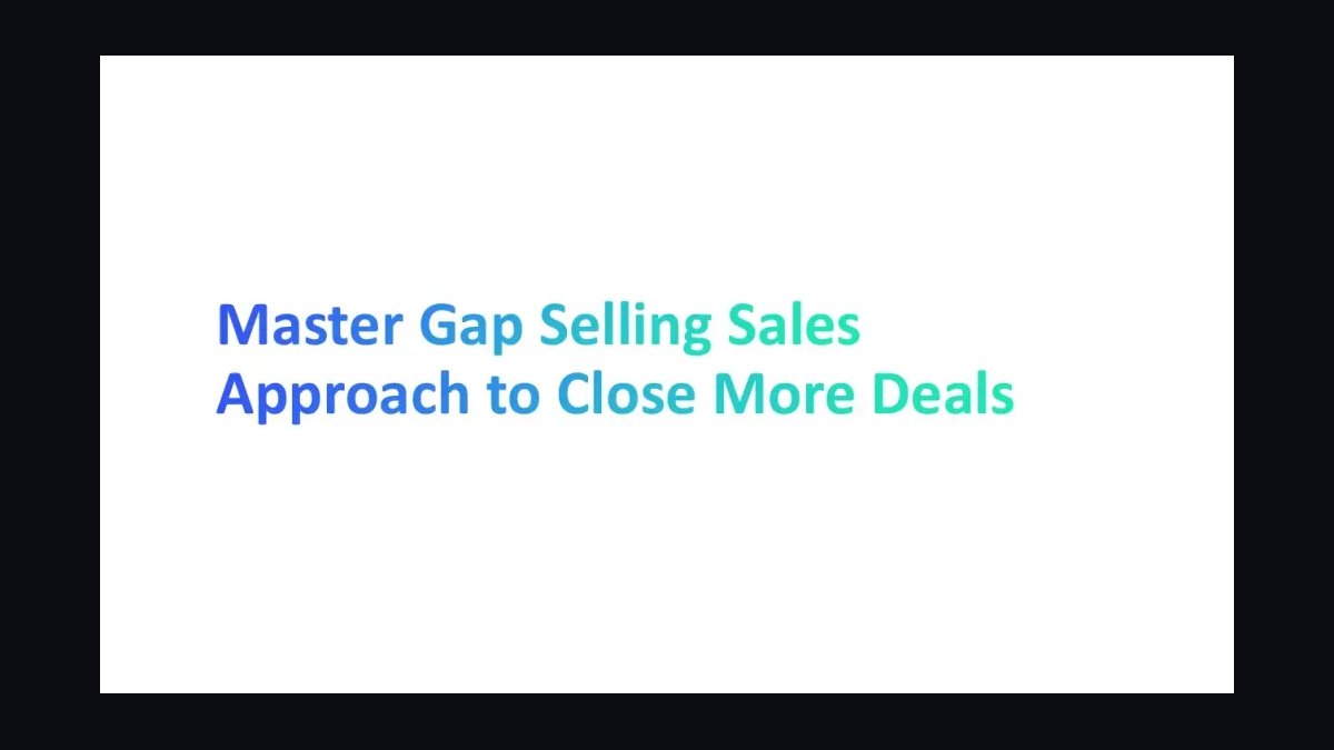 How does *Gap Selling* help you close more deals in a recession in 2027?