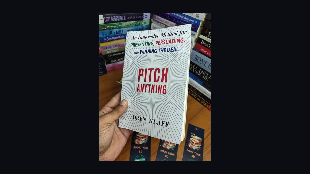 What’s the most persuasive technique from *Pitch Anything* for investor pitches?