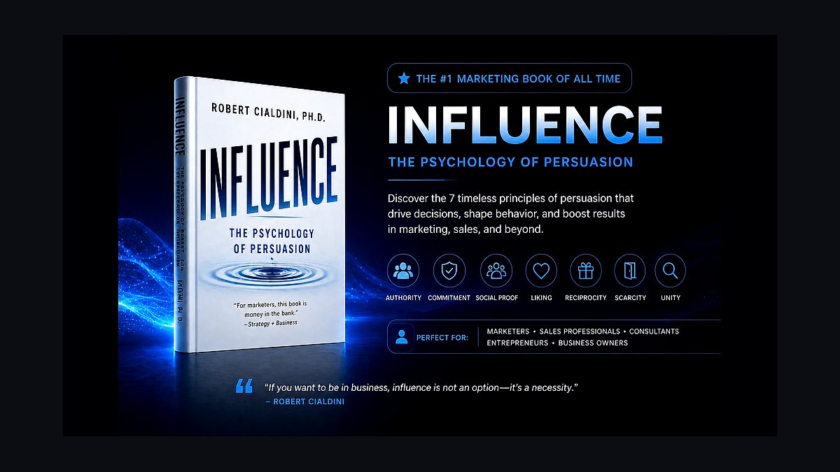 How do you use *Influence: The Psychology of Persuasion* to prevent buyer’s remorse after a big sale in 2027?
