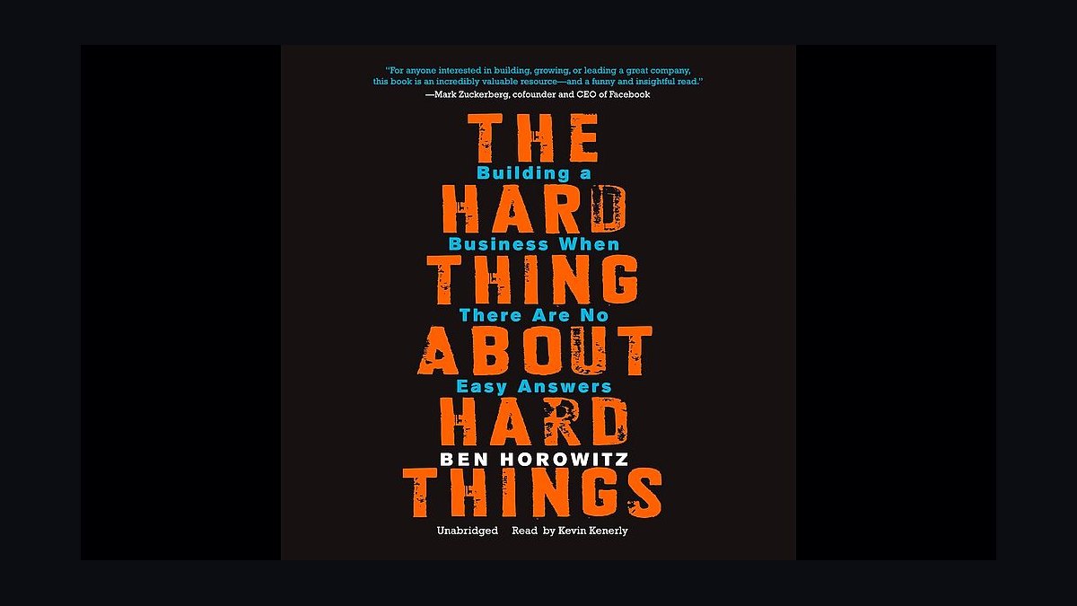 How does The Hard Thing About Hard Things by Ben Horowitz help you decide when to pivot your go-to-market strategy in 2027?
