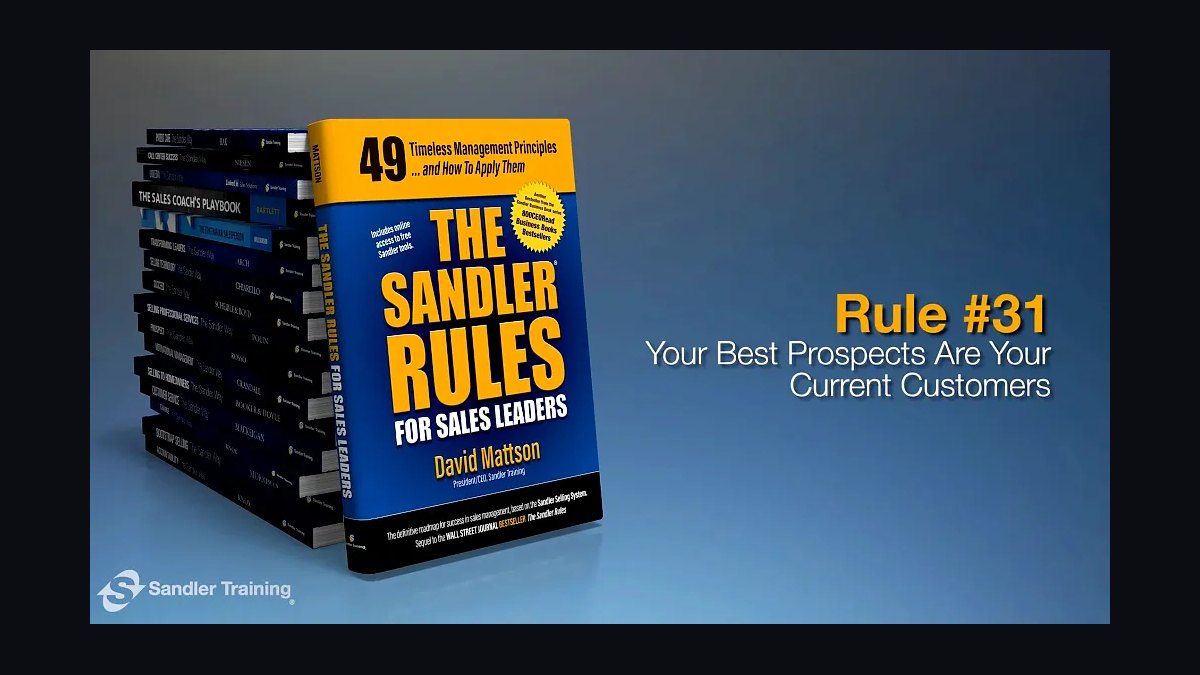 What are the concrete steps to implement the Sandler Rules for Sales Leaders by David Mattson in 2027 — figure 1