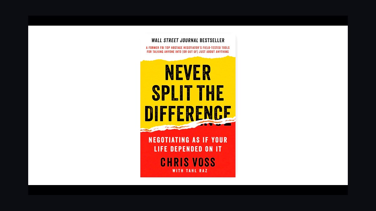 Never Split the Difference by Chris Voss — Top 10 Key Takeaways for Sales Leaders in 2027 — figure 9