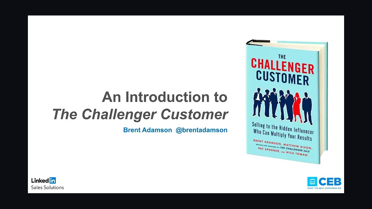 The Challenger Customer by Brent Adamson — Top 10 Key Takeaways for Sales Leaders in 2027 — figure 3