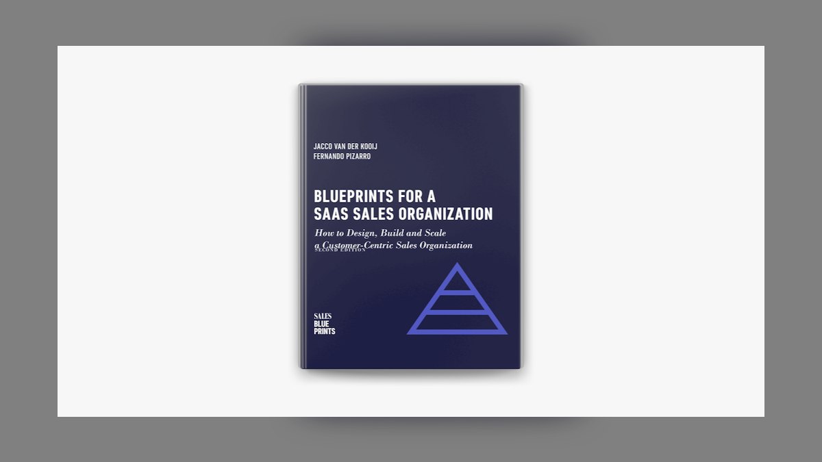 Blueprints for a SaaS Sales Organization by Jacco van der Kooij — Top 10 Key Takeaways for Sales Leaders in 2027
