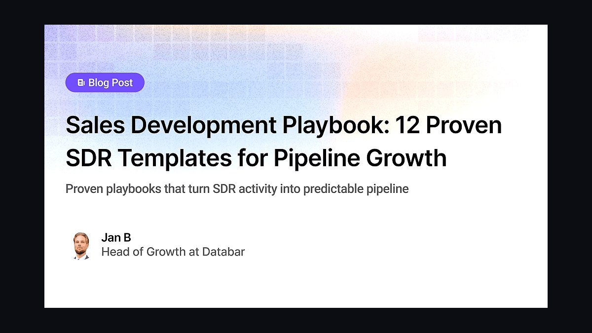 The Sales Development Playbook by Trish Bertuzzi — Top 10 Key Takeaways for Sales Leaders in 2027 — figure 2