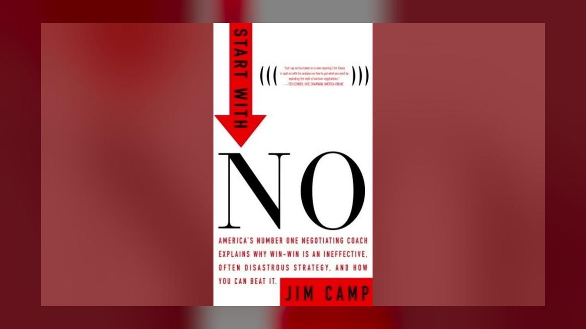 Start with No by Jim Camp — Top 10 Key Takeaways for Sales Leaders in 2027