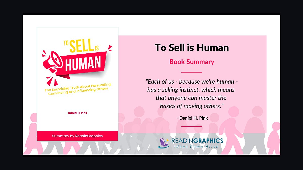 To Sell Is Human by Daniel Pink — Top 10 Key Takeaways for Sales Leaders in 2027