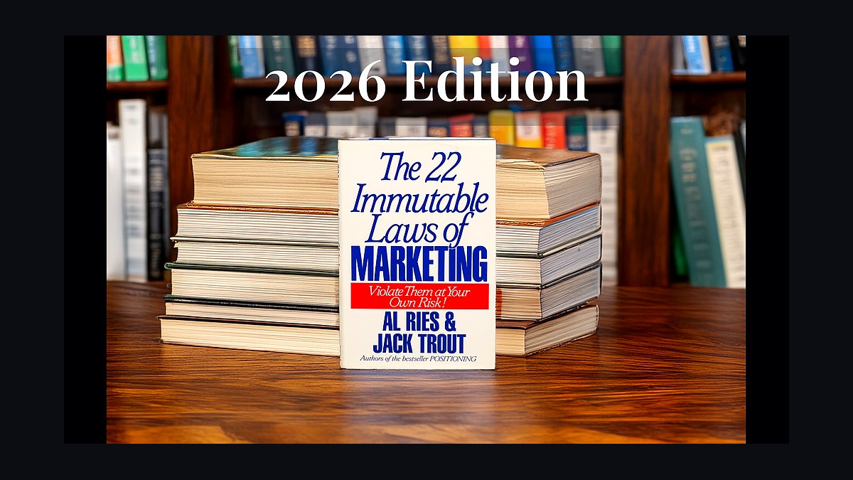 The 22 Immutable Laws of Marketing by Al Ries and Jack Trout — Top 10 Key Takeaways for Sales Leaders in 2027