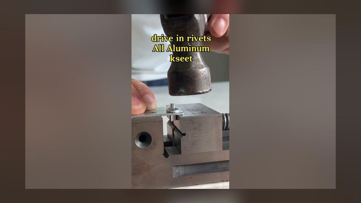 How do you install an aluminum hull rivet correctly in 2027?
