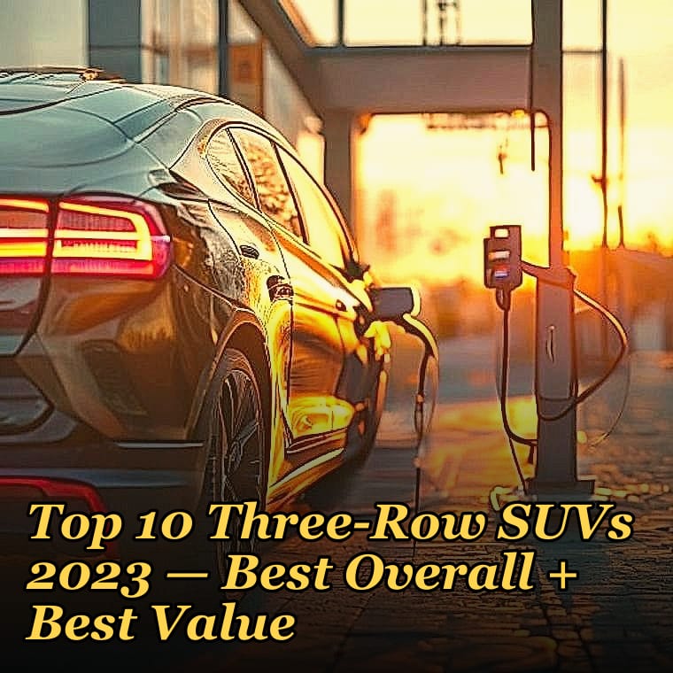 Top 10 Three-Row SUVs 2023 — Best Overall + Best Value
