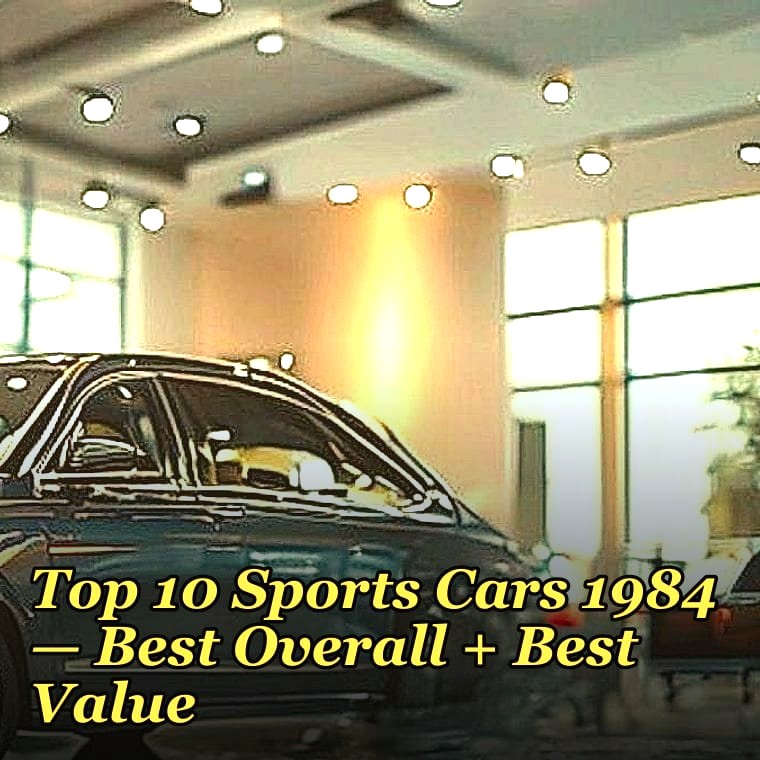 Top 10 Sports Cars 1984 — Best Overall + Best Value