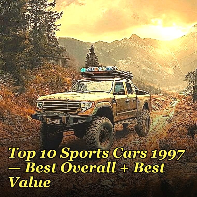Top 10 Sports Cars 1997 — Best Overall + Best Value