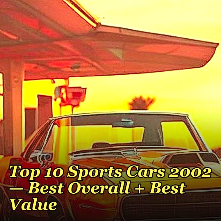 Top 10 Sports Cars 2002 — Best Overall + Best Value