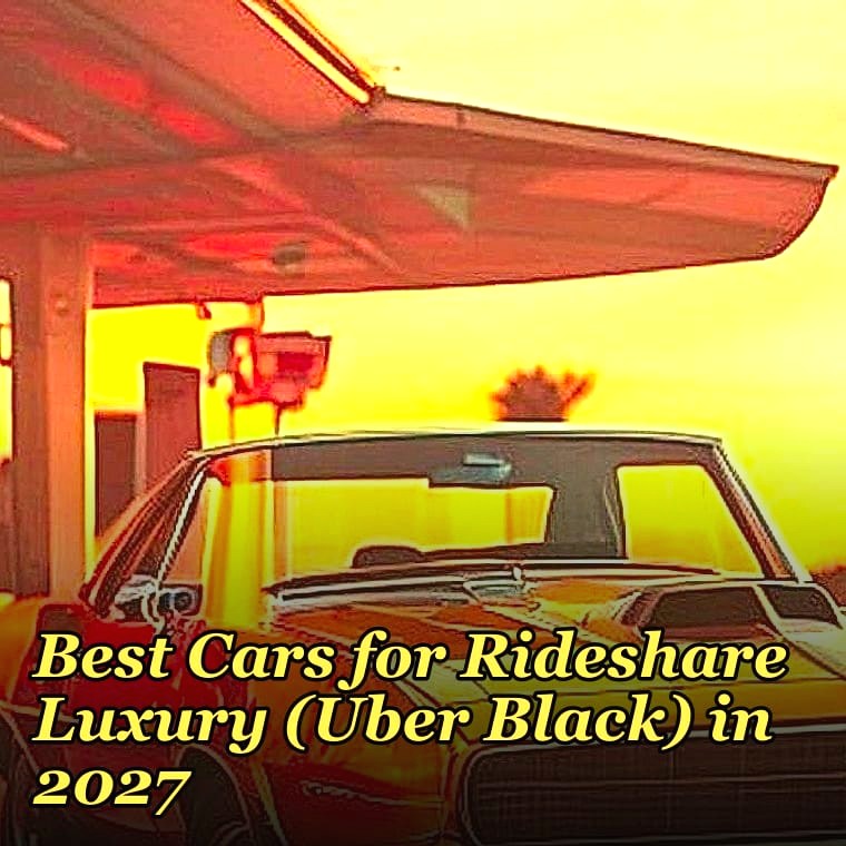 Best Cars for Rideshare Luxury (Uber Black) in 2027