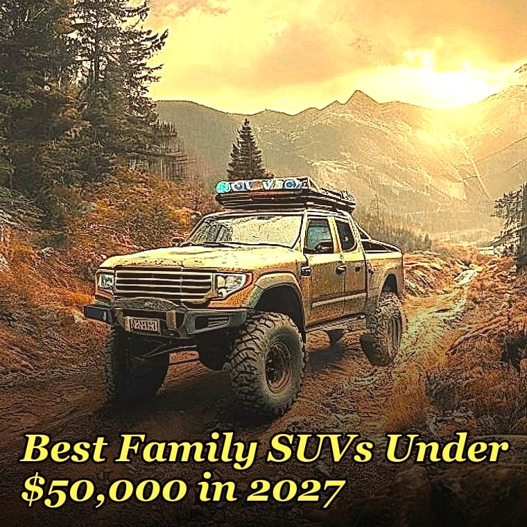Best Family SUVs Under $50,000 in 2027